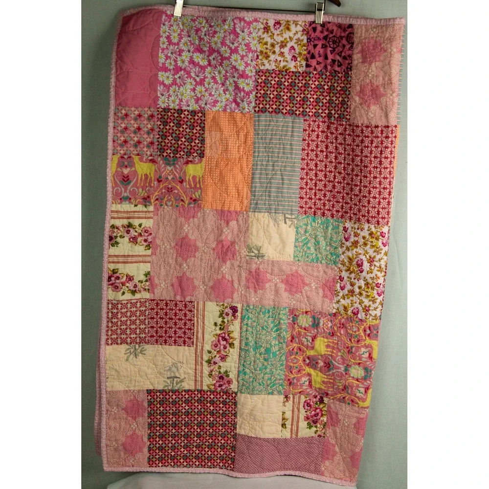 Handmade handcrafted patchwork